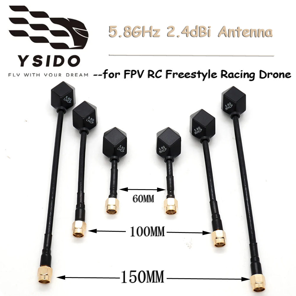 Drone Battery Strap - 5.8Ghz هوائي خفيف الوزن SMA RPSMA