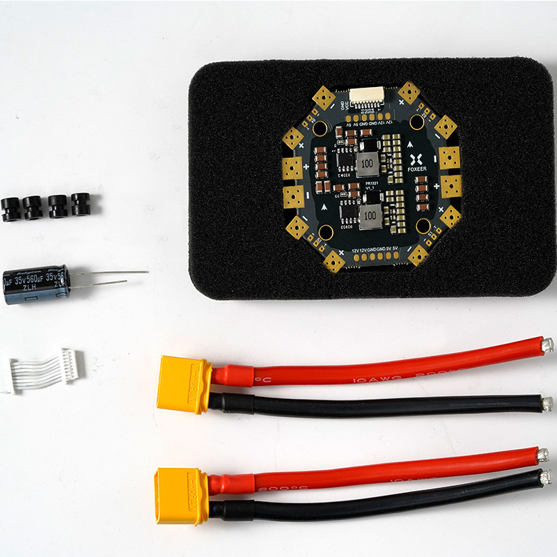 لوحة توزيع الطاقة FOXEER PDB40 - مراجعة Drone Power Distribution Board وسعره