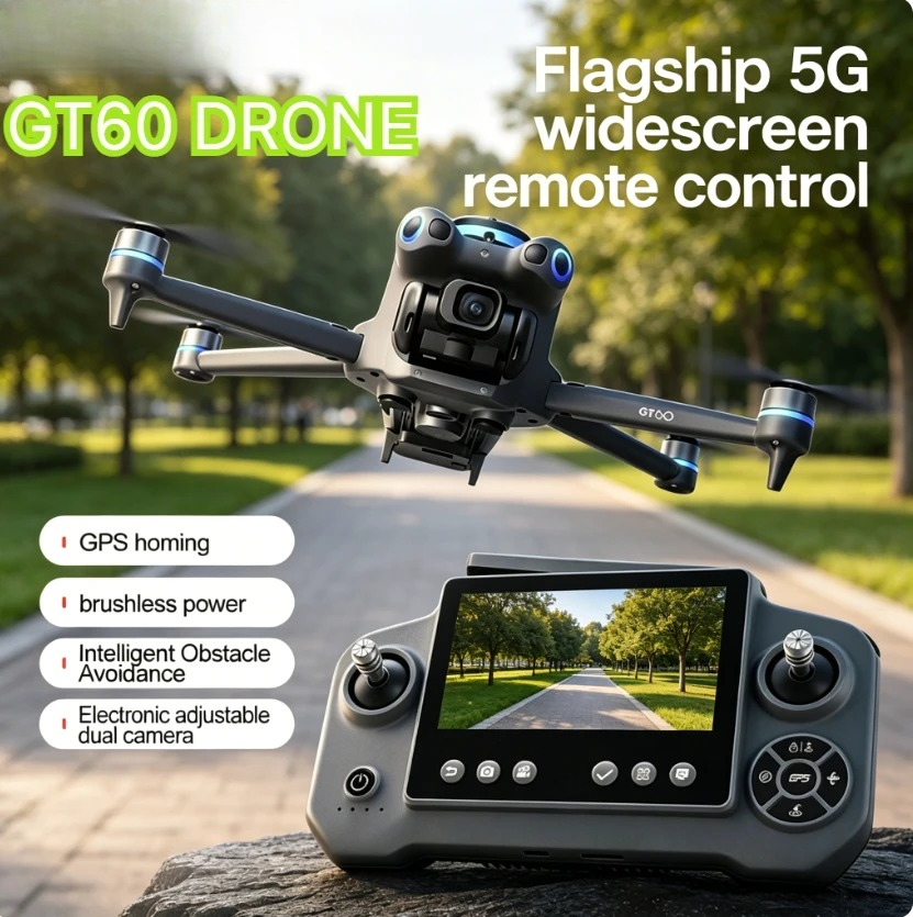 طائرة بدون طيار أصلية GT60 GPS - مراجعة Drone Gps Mount وسعره