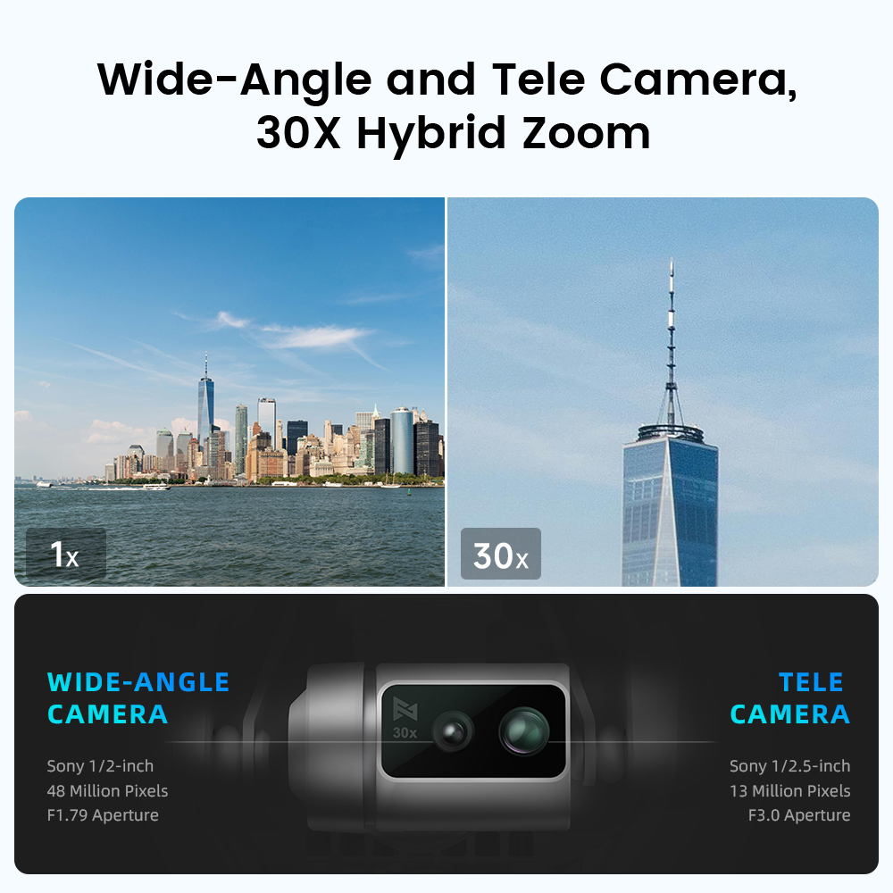 طائرة بدون طيار FIMI X8 Tele M - مراجعة Jjrc Drone X12 وسعره