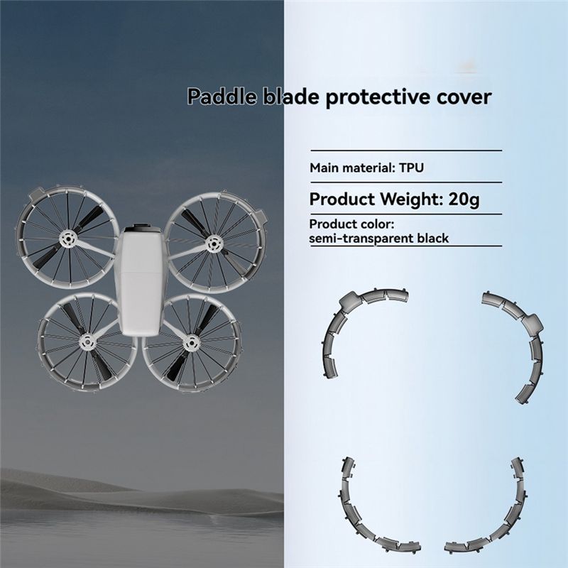 واقي مصد FFYY-Paddle لطائرة DJ - مراجعة Drone Propeller Guard وسعره