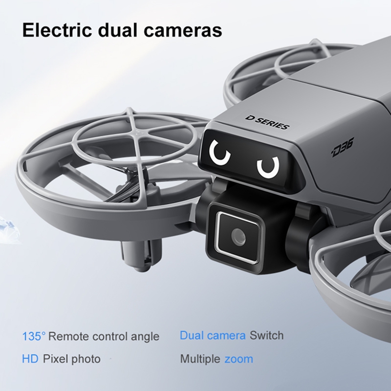 طائرة بدون طيار D36 محدثة بكام - مراجعة Jjrc Drone X12 وسعره